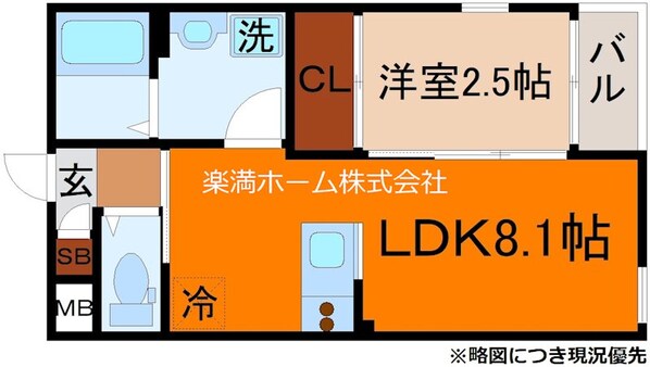 st.Residence伏見稲荷の物件間取画像